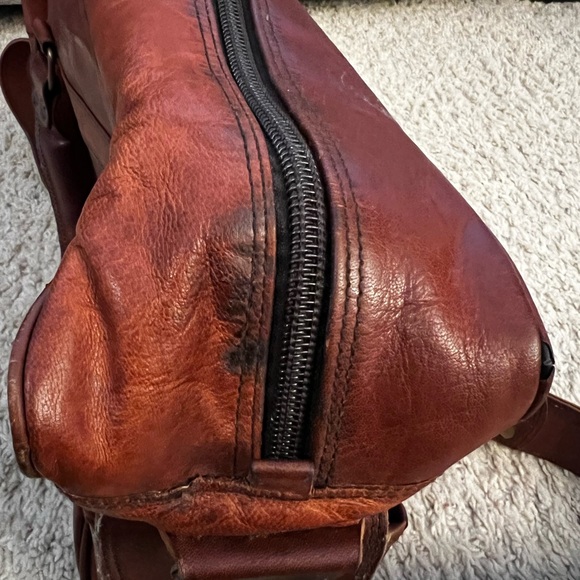 Buffalo Jackson Trading Co. Everett Pilot Leather Briefcase - Picture 7 of 13